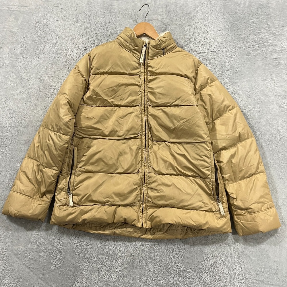 Vintage Old Navy Jacket Womens Large‎ Down Puffer Fleece Lined 90s Y2K Winter